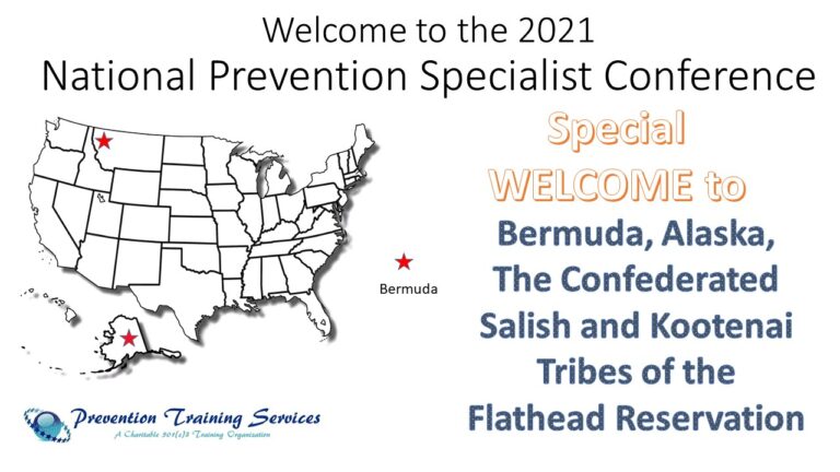 Spring 2021 Prevention Specialist Conference - Prevention Training Services